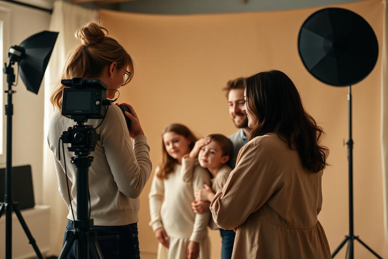 Behind the scenes